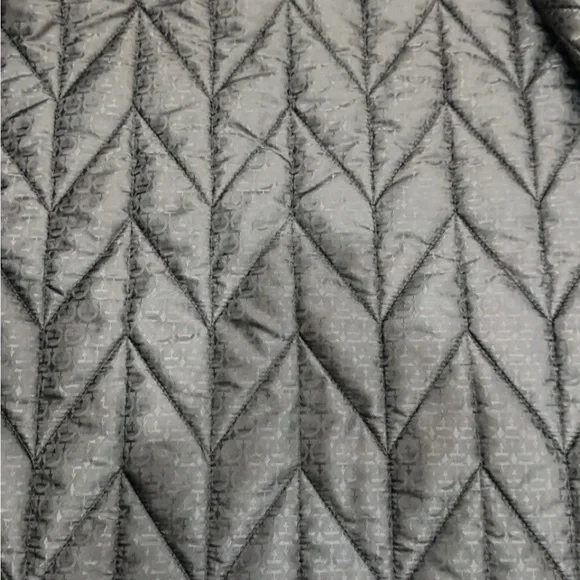 Ferragamo chevron quilted vest